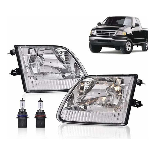 Headlights F-150 Lobo Expedition 1997 1998 1998 1999 To 2003