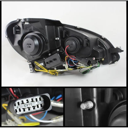 Led Drl Headlights Mercedes W204 2012 2013 2014