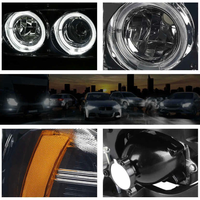 Faros Led Halo GMC Sierra Yukon Led 1999 a 2007