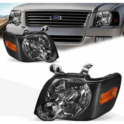 Faros Ford Explorer Sport 2006 2007 2008 2009 2010 Par Ambos Lados