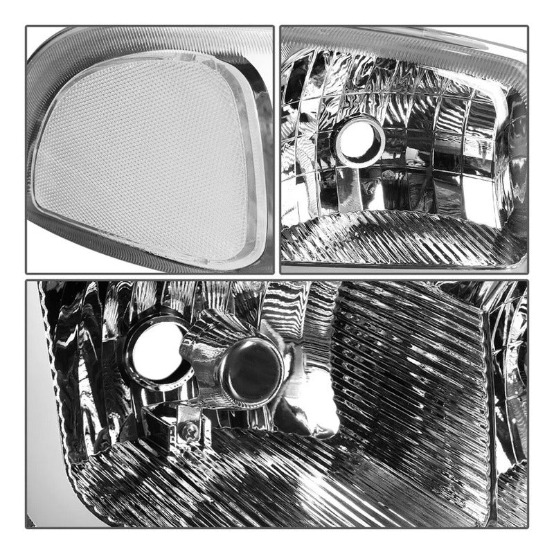 Led Drl Headlights GMC Sierra Yukon 1999 to 2006