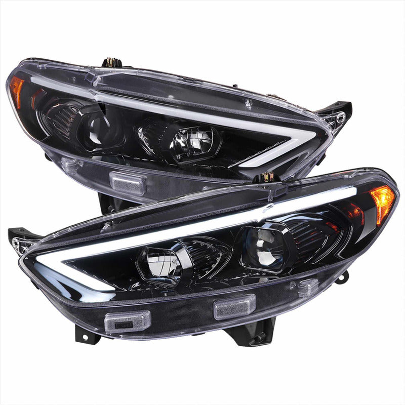 Faros Led Ford Fusion Switchback 2013 2014 A 2016 Cromados