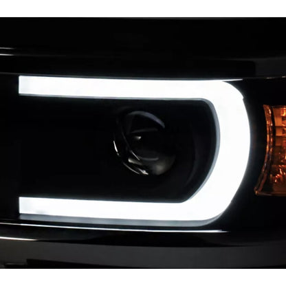 Faros Led Silverado 1500 Negro 2014 2015