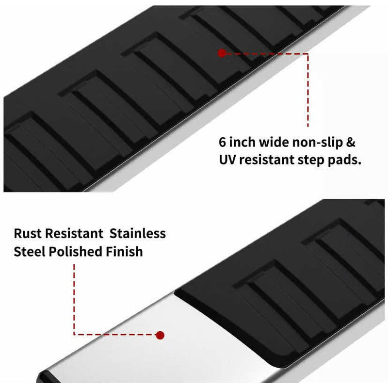 Ram Double Cab Running Boards 2002 to 2008