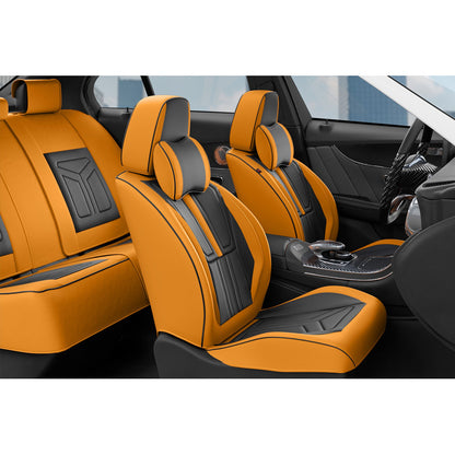 Juego De Cubre Asientos Cuero Para Honda Civic 2006 A 2011