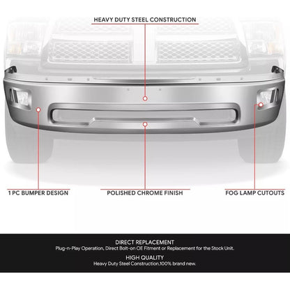 Front Facia Ram 1500 2009 to 2012