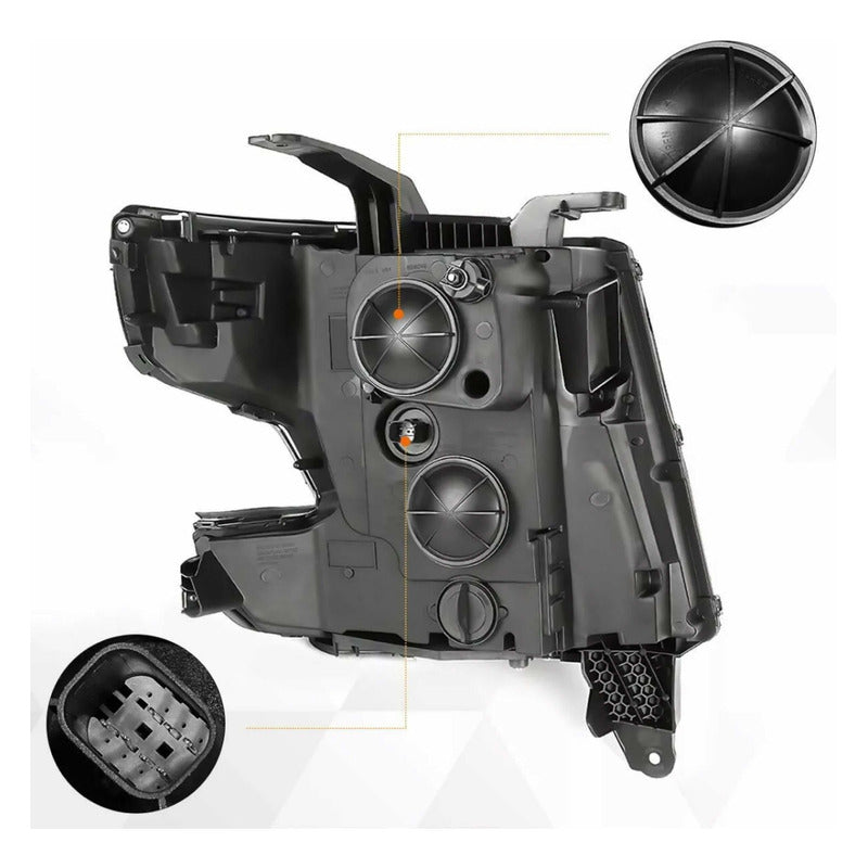Led Drl Headlights Chevrolet Tahoe Suburban 2015 to 2020