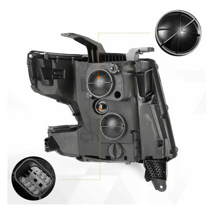 Led Drl Headlights Chevrolet Tahoe Suburban 2015 to 2020