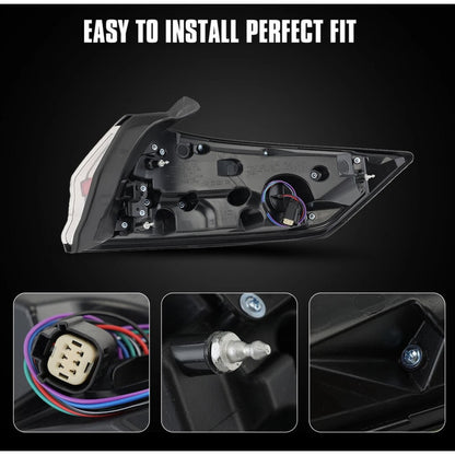 Calavera Trasera Izquierda Ford St/st Titanium 2019 A 2023 Izquierdo/conductor Transparente