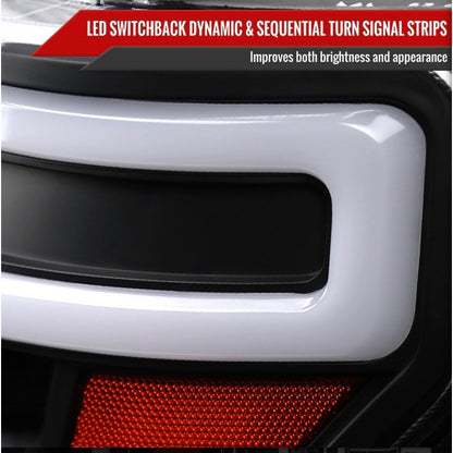 Faros Led Secuencial F-150 Lobo 2009 2010 2011 2012 A 2014