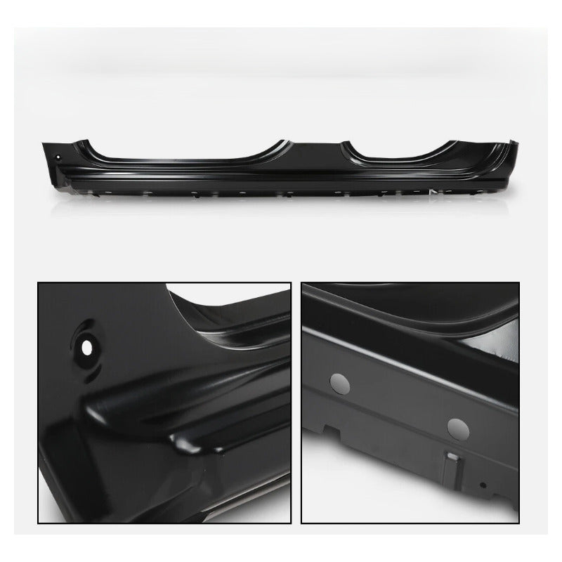 Paneles Protectores Silverado Sierra Cabina Y Media 14 A 18 Negro