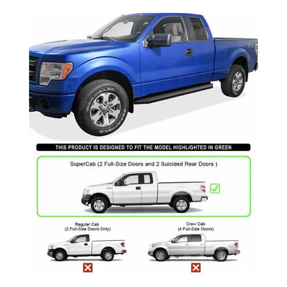 Estribos Laterales Ford F-150 Lobo 2004 a 2014