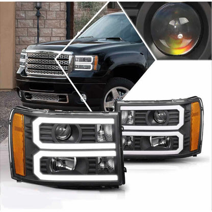 Par De Faros Led Gmc Sierra 2007 2008 2009 2010 2011 A 2014