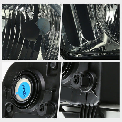 Faros Para Ford Mustang Ahumados 2005 2006 2007 A 2009