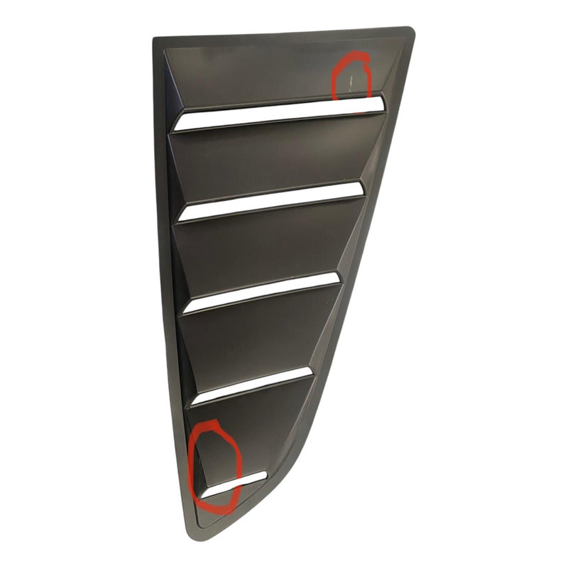 Louvers Para Mustang Con Daño 2016 2017 2018 Negro