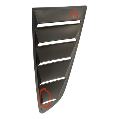 Louvers Para Mustang Con Daño 2016 2017 2018 Negro
