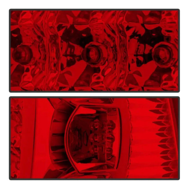 Par Calaveras Led 1999-2007 F250 F350/f450 Sd 1997-2003 F150 Rojo