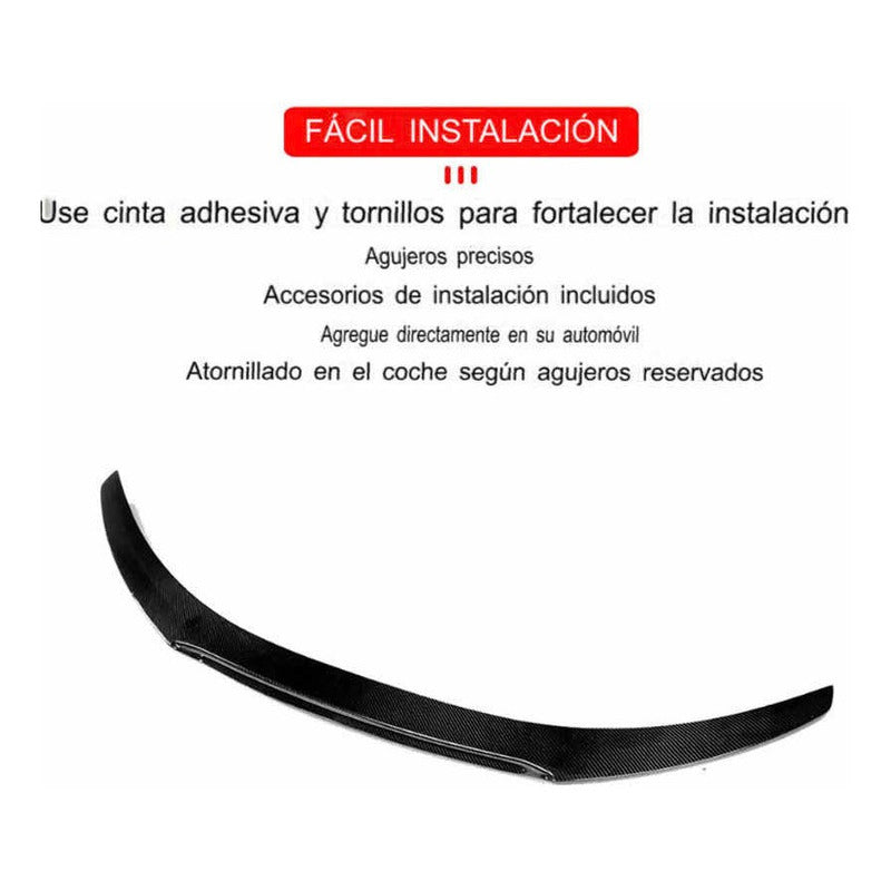 Lip Frontal Fibra De Carbono Audi Tt 2013-2014 Tts 2009-2015