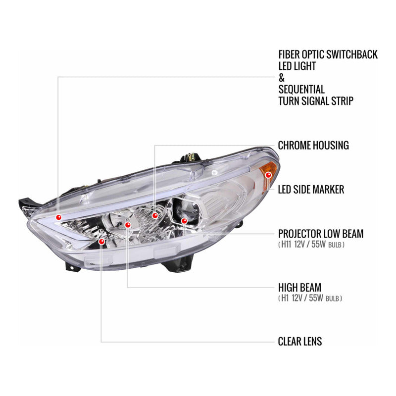 Faros Led Mustang 2013 2014 2015 2016