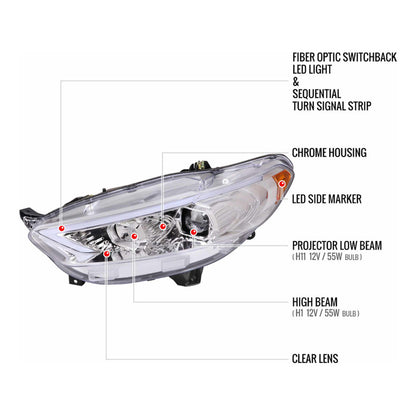 Faros Led Mustang 2013 2014 2015 2016