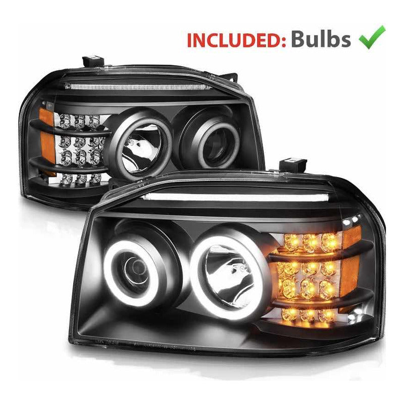Faros Led Nissan Frontier 2001 a 2004