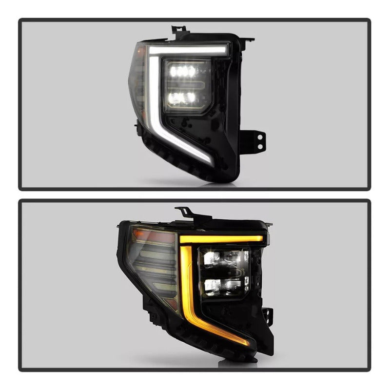 Faro Gmc Sierra 1500 At4 Atax Derecho  2022 A 2024