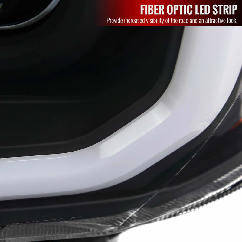Faros Led Toyota Tacoma 2012 2013 2014 2015 Negros Proyector Izquierdo