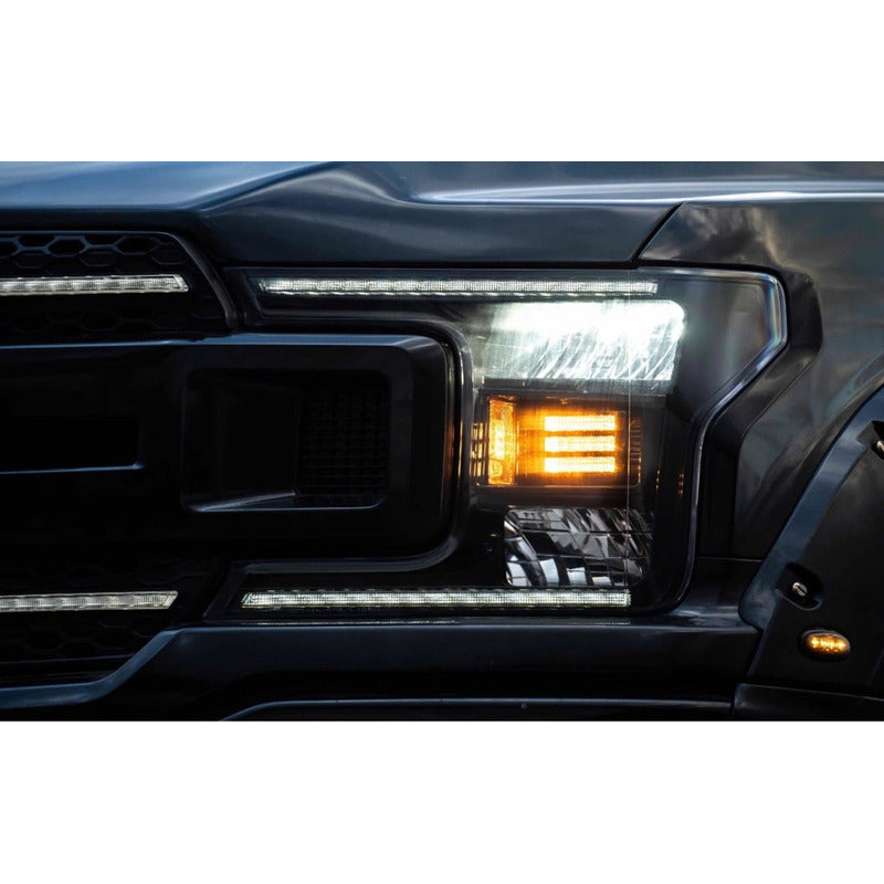 Faros Led Drl Ford F-150 Lobo 2018 2019 2020
