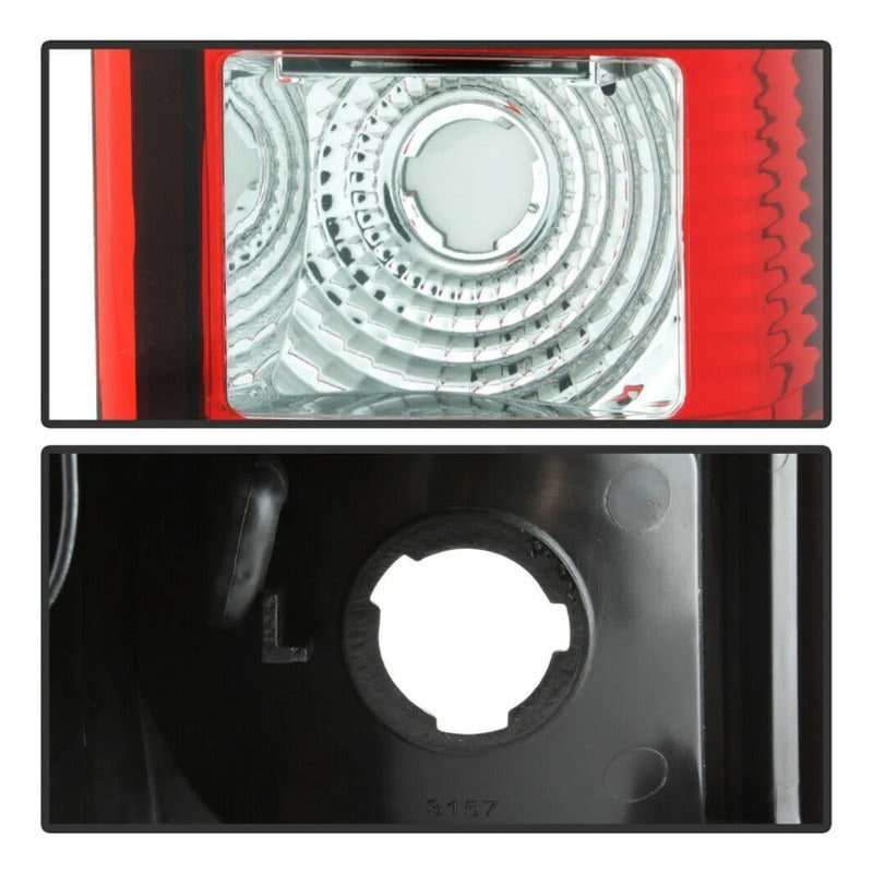 Calaveras Chev Silverado Led 1500 1999 2000 2003 2004 A 2006 Ambos Lados Transparente