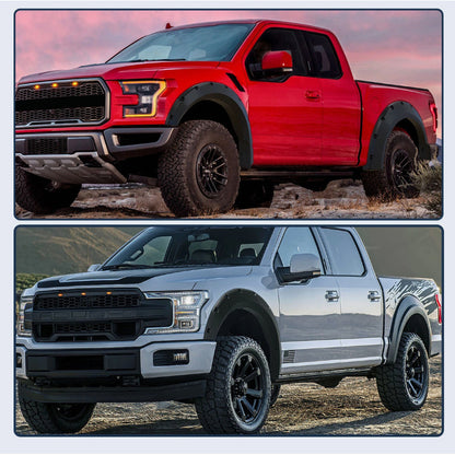 Cantoneras Lobo Ford F-150 2018 2019 2020 Plástico