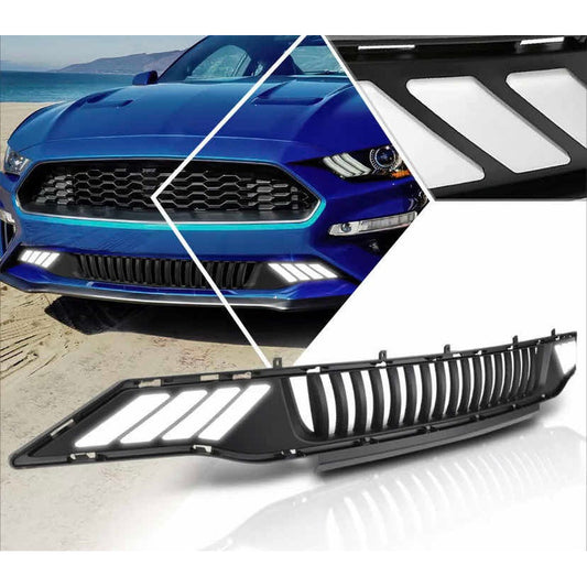 Led Lower Grill Ford Mustang 2.3 5.0 2018 to 2019