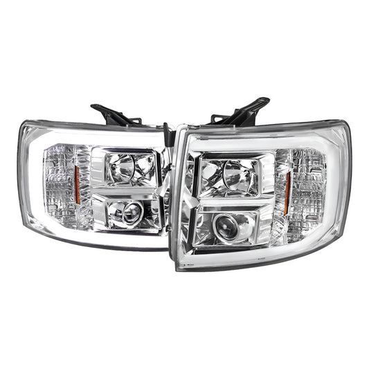 Faros Led Drl Chevrolet Silverado 2007 2008 2009 2010 A 2013