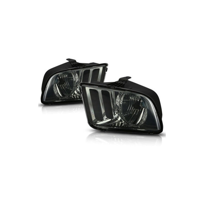 Faros Para Ford Mustang Ahumados 2005 2006 2007 A 2009