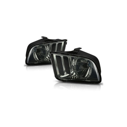 Faros Para Ford Mustang Ahumados 2005 2006 2007 A 2009