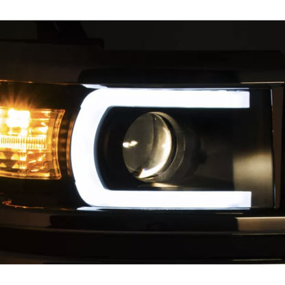 Faros Led Silverado 1500 Negro 2014 2015
