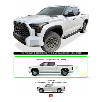 Estribos Laterales Toyota Tundra 2022 2024