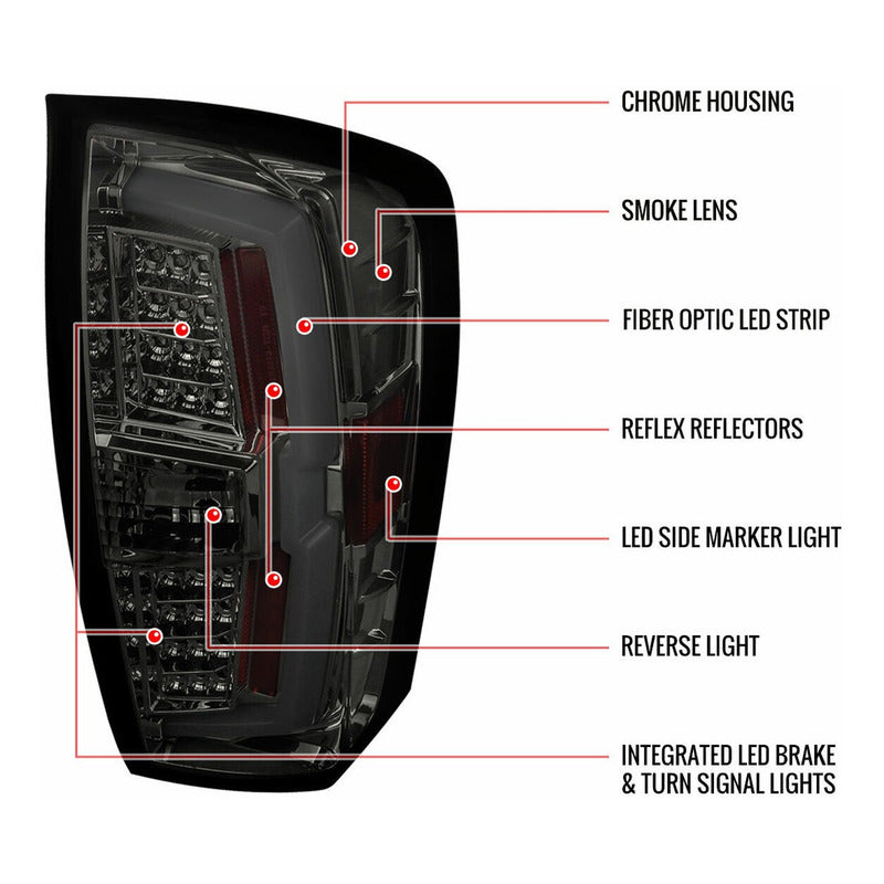 Calaveras Led Toyota Tacoma 2016 a 2022