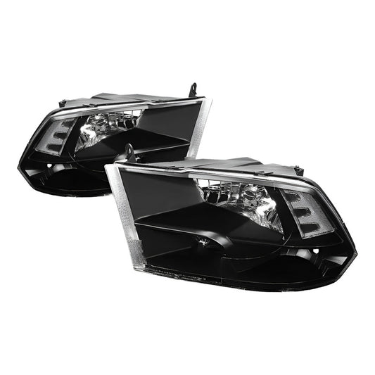 Faros Dodge Ram 2014 2015 2016 2017 2018 Fondo Negro
