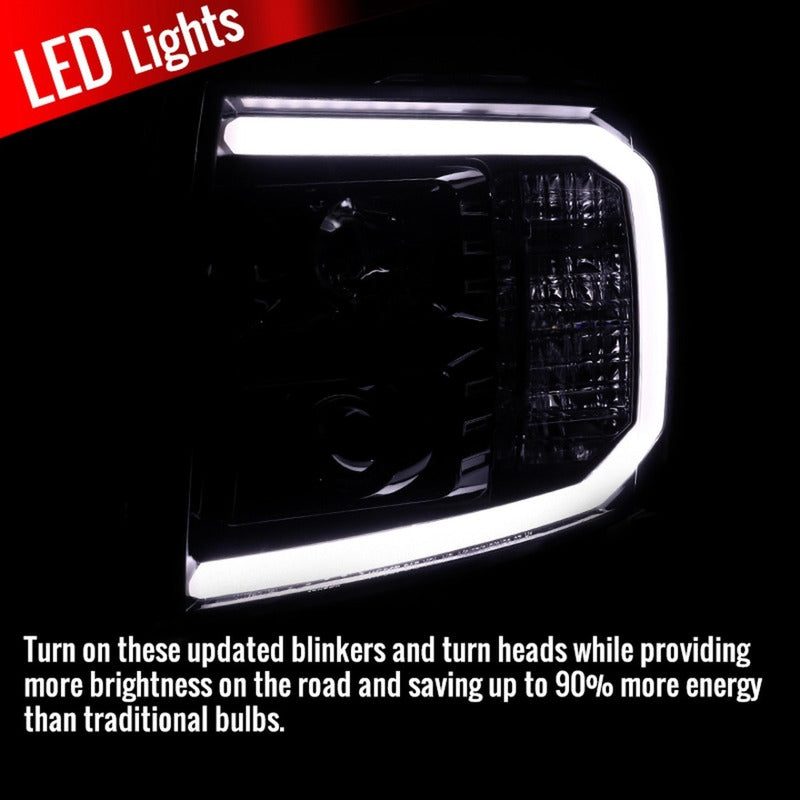 LED Headlights Chevy Silverado 1500 2007 2008 2009 2010 to 2014