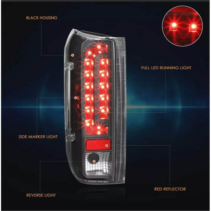 Calaveras Led Ford F-150/super Duty 1990 1991 1992 A 1997