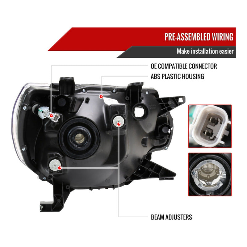 Faros Led Tacoma 2012 2013 2014 2015 Ahumados