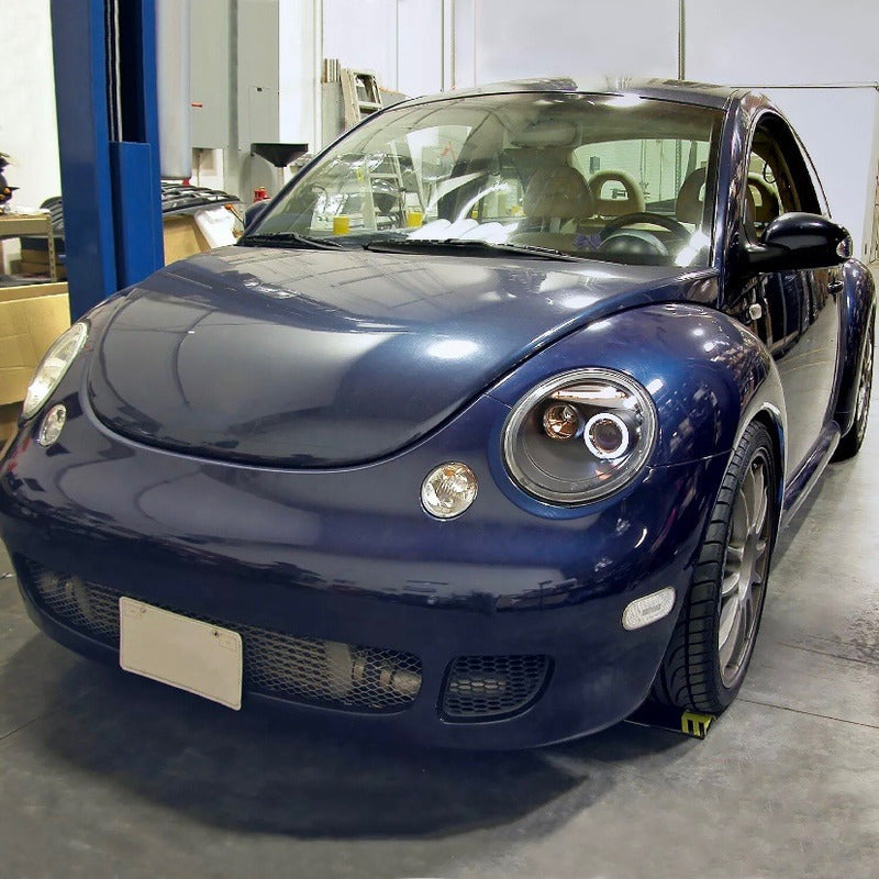 Faros Volkswagen Beetle Negro 1998 1999 A 2005