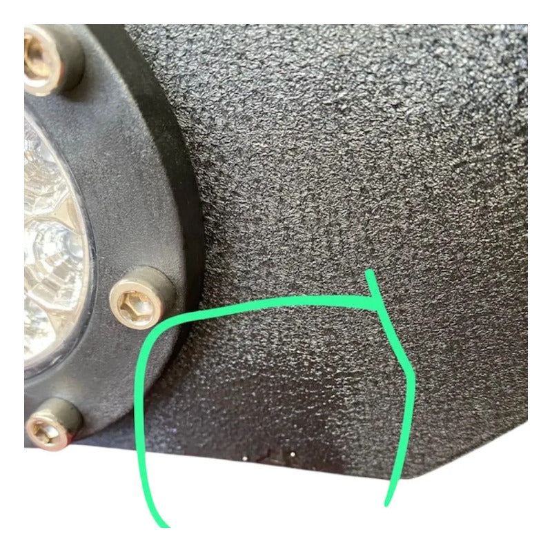 Defensa Delantera Jeep Wrangler Con Daño 2007 A 2018 Negro