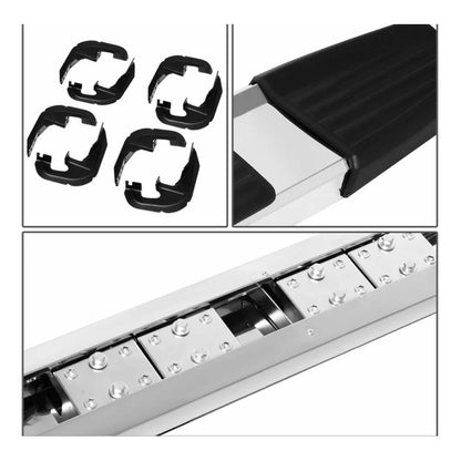 Running Boards Double Cab Chevrolet Silverado GMC Sierra 2019 to 2022
