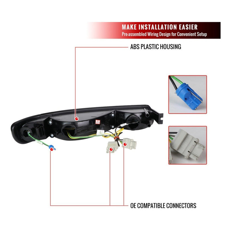 Double Halo Headlights GMC Yukon Sierra 1999 to 2006
