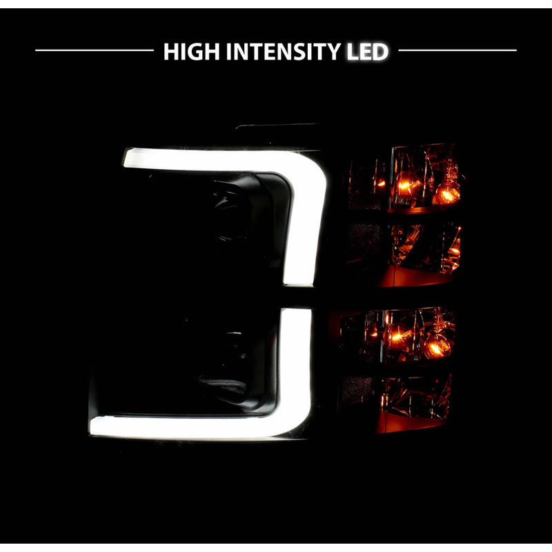 Faros Led Cheyenne Silverado 2007 2008 2009 2010 2011 A 2013