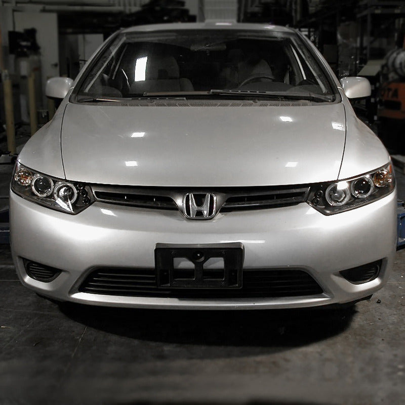 Faros Doble Halo Honda Civic Coup 2006 2007 2008 2009 A 2011