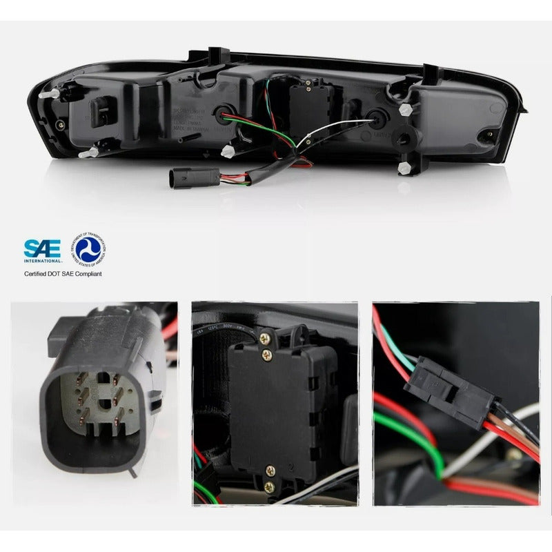 Calaveras Led Secuencial Chevrolet Camaro 2016 a 2018