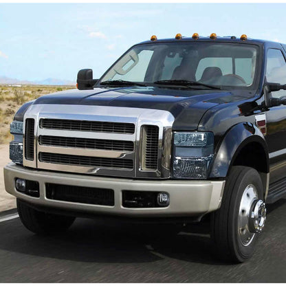 Smoked Headlights Ford F-250 F-350 Super Duty 2008 to 2010