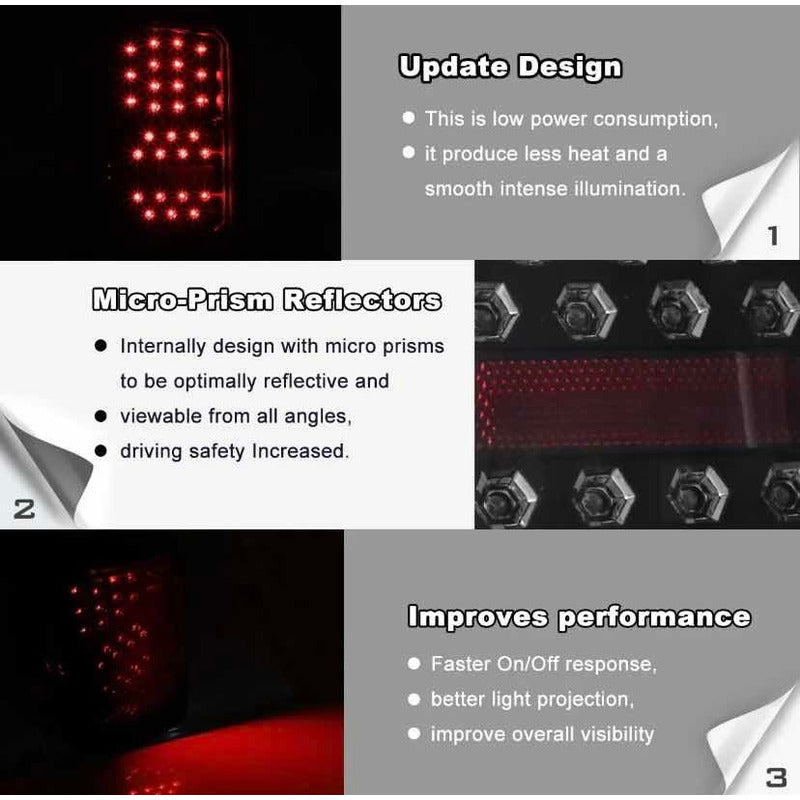 Calaveras Led Grand Cherokee 1997 1998